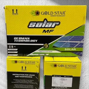 100ah Maintenance Free Gold Star Solar Battery/ Germany Made