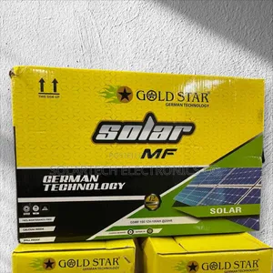 100ah Maintenance Free Gold Star Solar Battery/ Germany Made