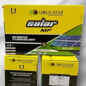 100ah German Technology Gold Star Mf Solar Batteries Kakn