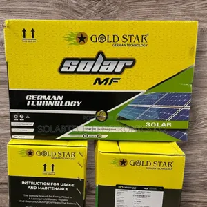 100ah German Technology Mf Solar Batteries Zakb