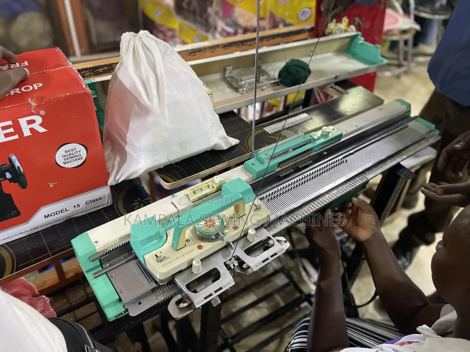 Knitting Sewing Machine With Sweater Designs