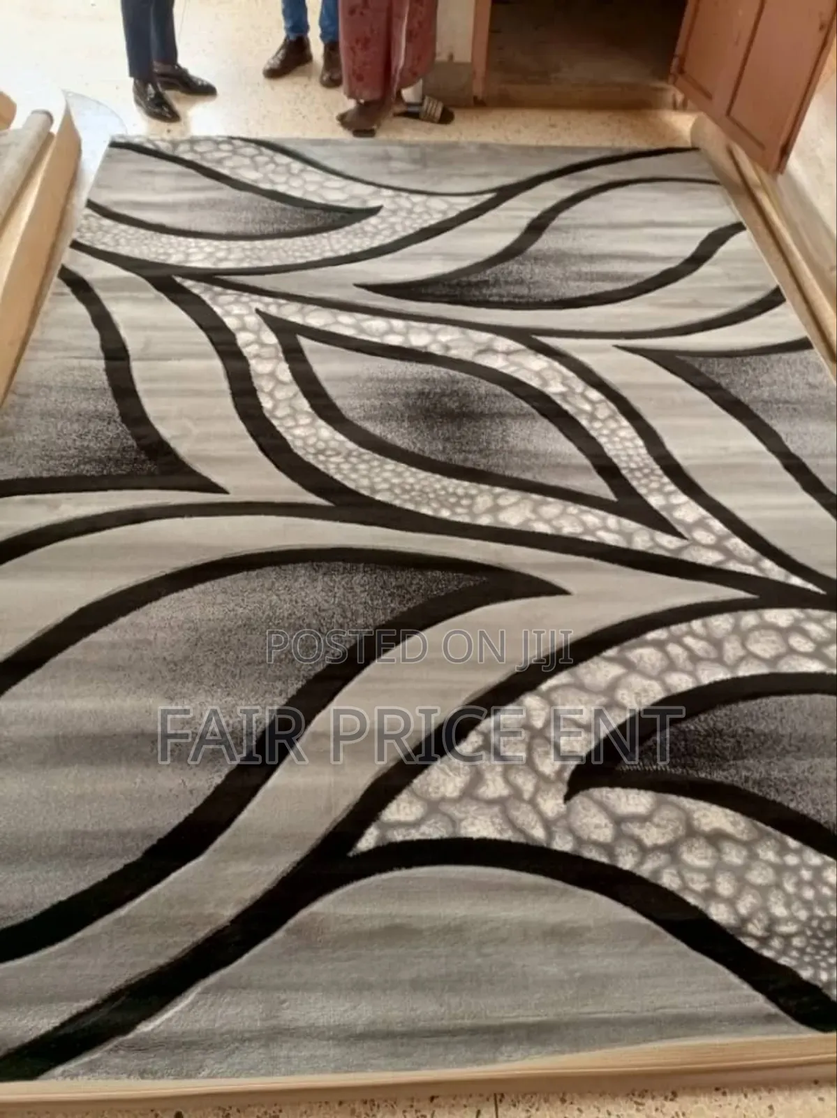 Original Luger Center Carpets. 3x4metres. ( Black