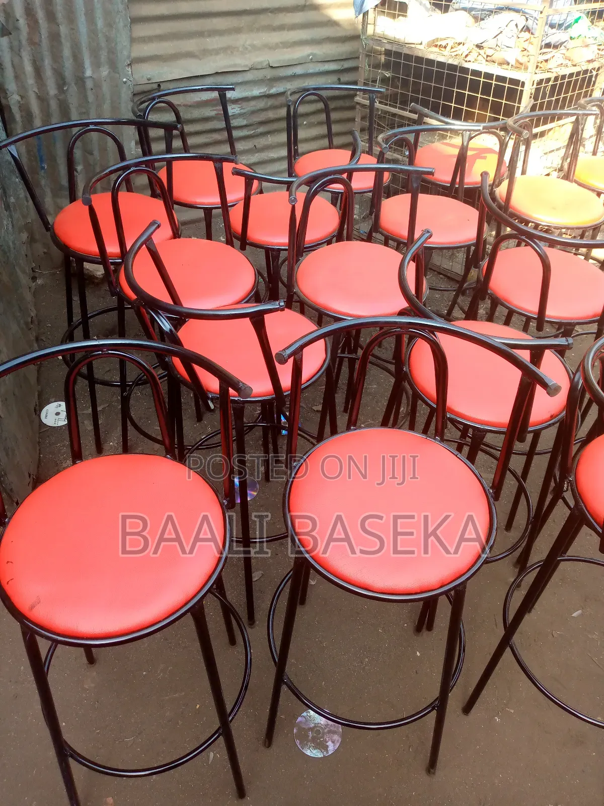 Counter Stools/Red Colour