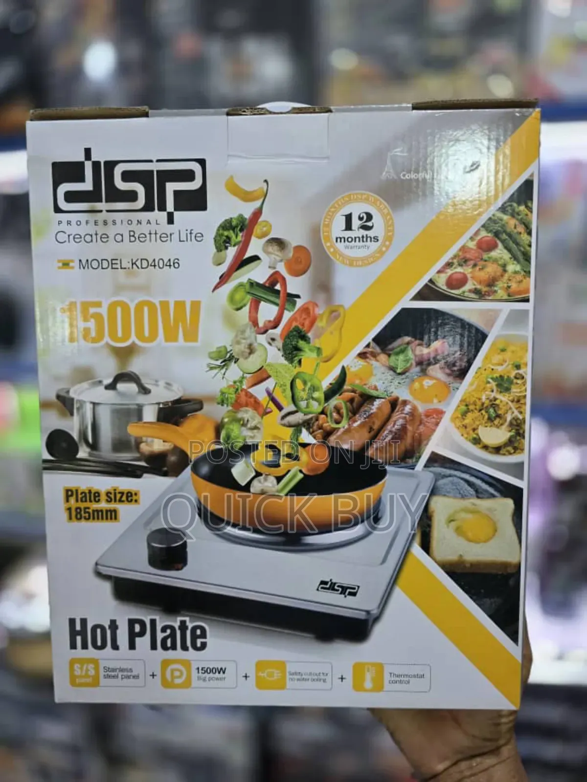 New Unique DSP 1500w Hotplate