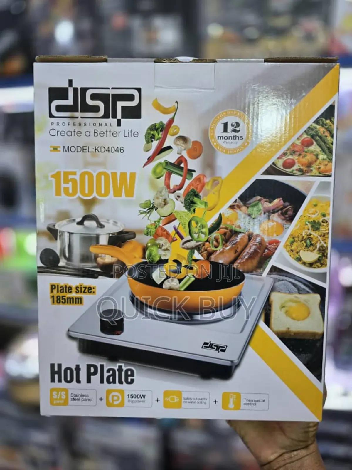New Unique DSP 1500w Hotplate