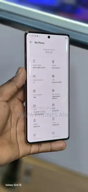 Infinix Zero 30 256 GB Yellow