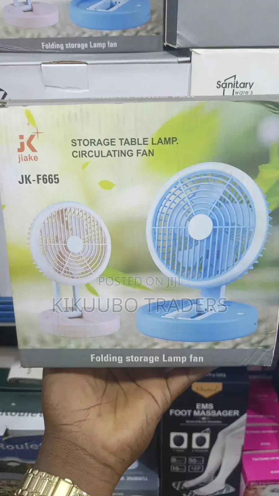 Foldable Rechargeable Fan