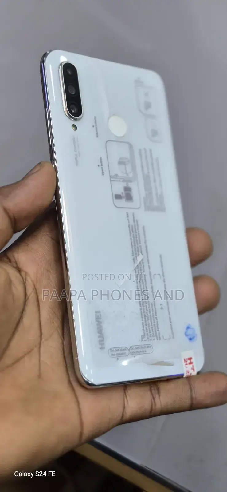 Huawei P30 128 GB White