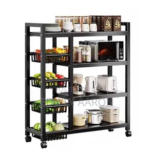 Multi Layer Storage Rack - Black