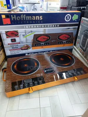 Hoffmans Double Burner Infrared Cooker