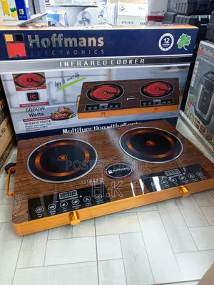Hoffmans Double Burner Infrared Cooker