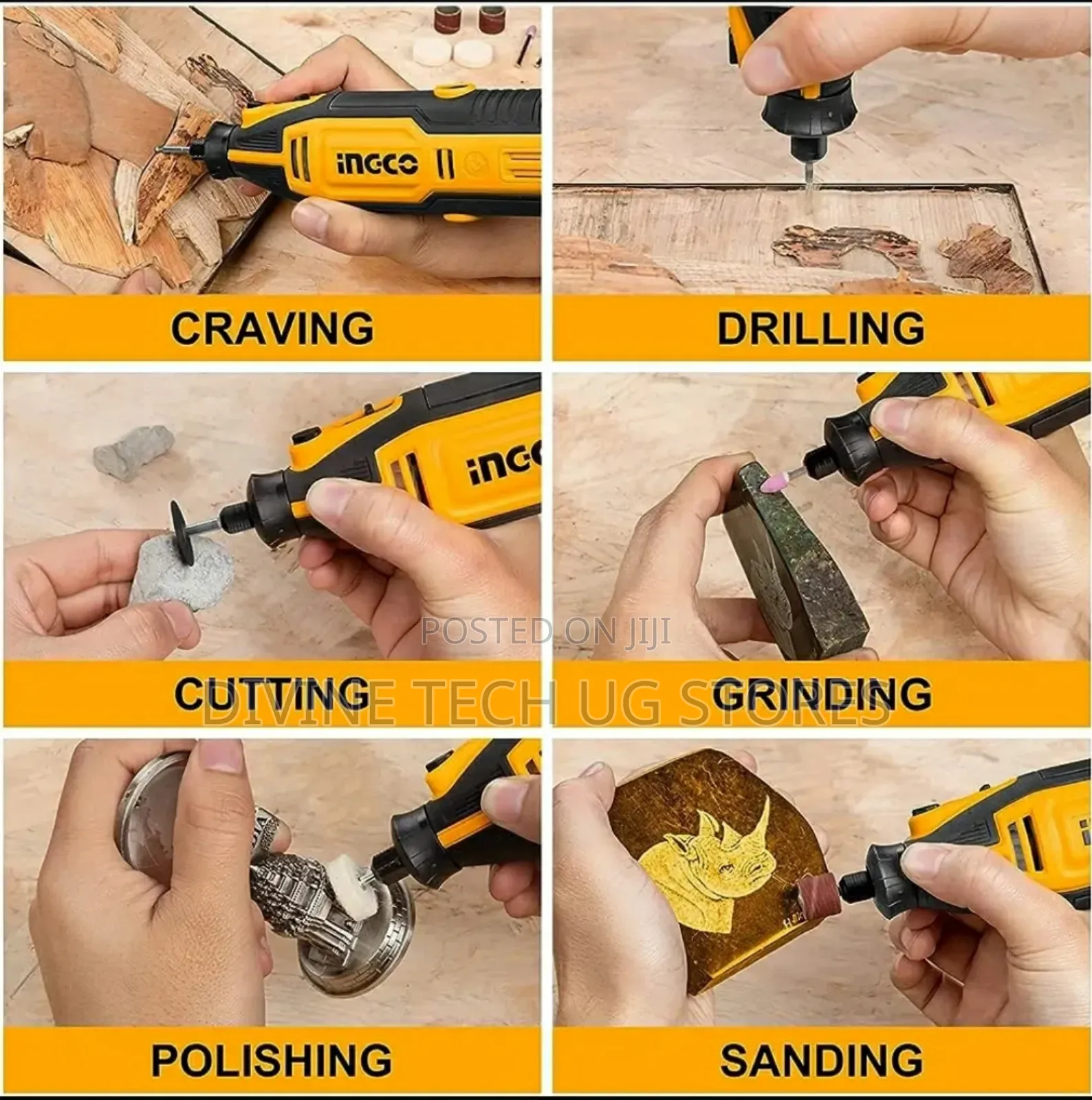 Ingco Mini Die Grinder -200 Watts Mg2008