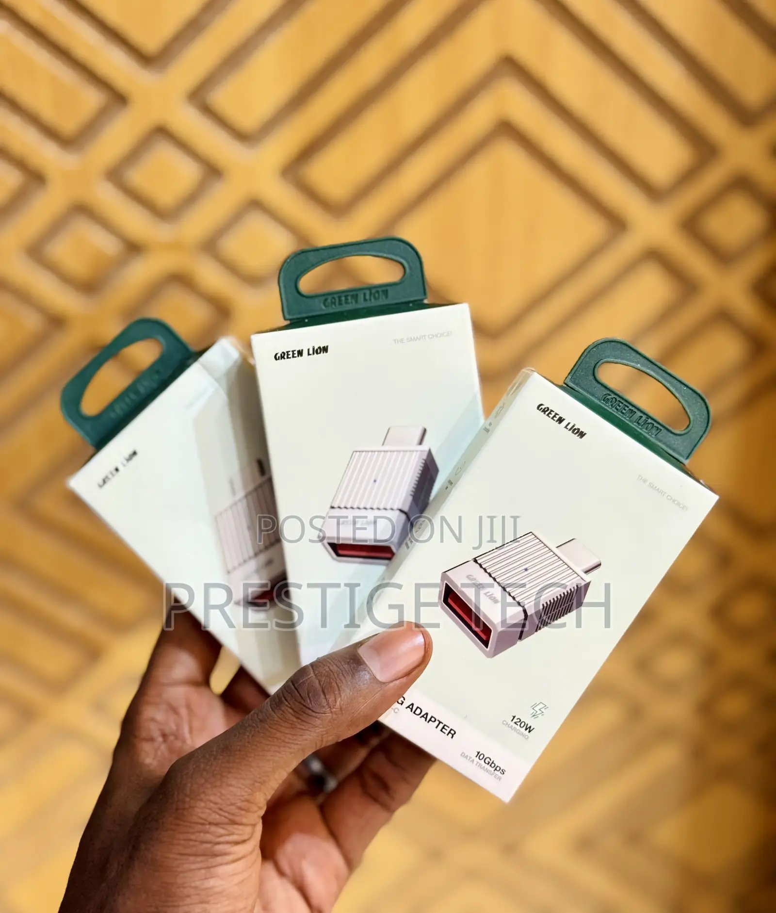 Green Lion Type C Otg Connector Usb a to Usb C 10gbps Flash