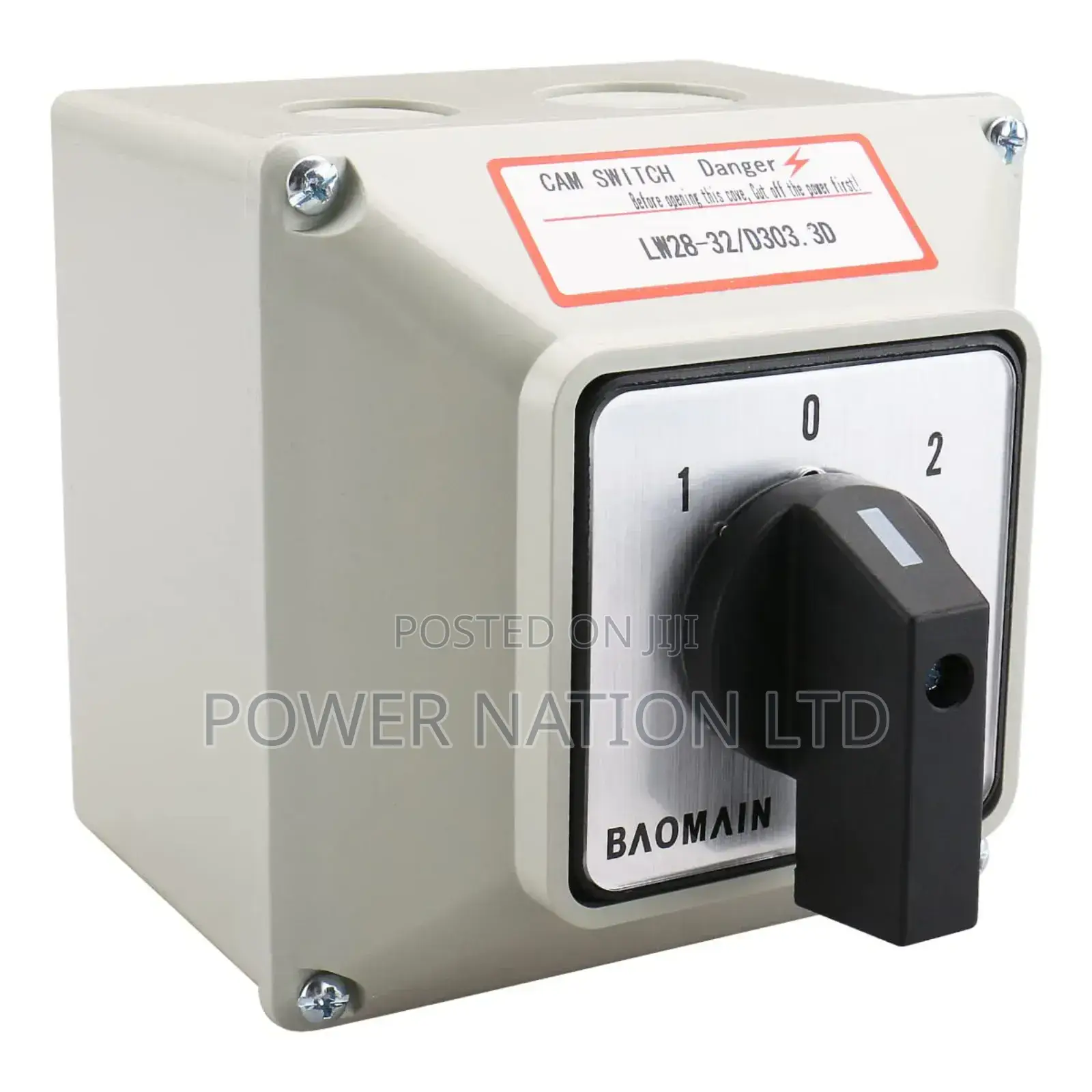 63a Plastic Change Over Switch Manual