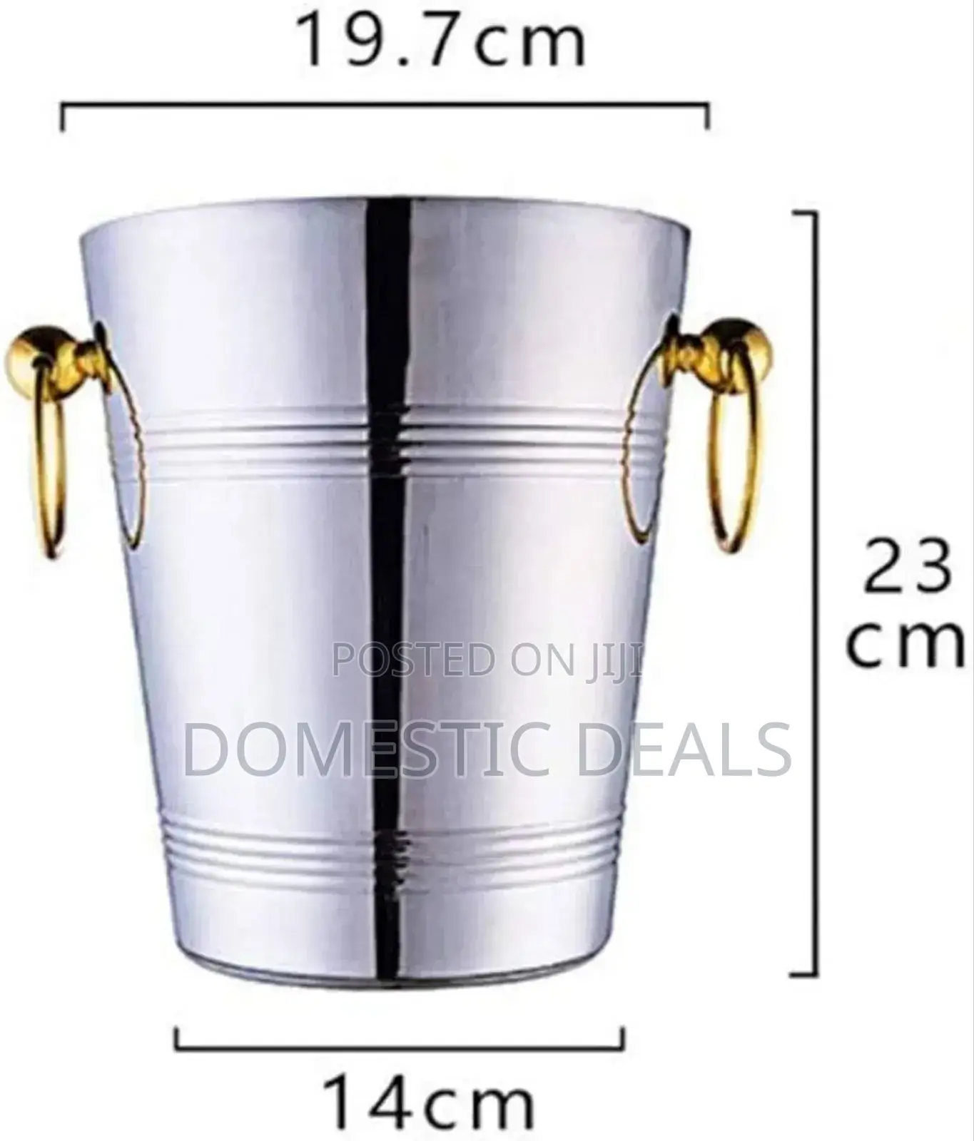 Classic French Plated Ice Bucket