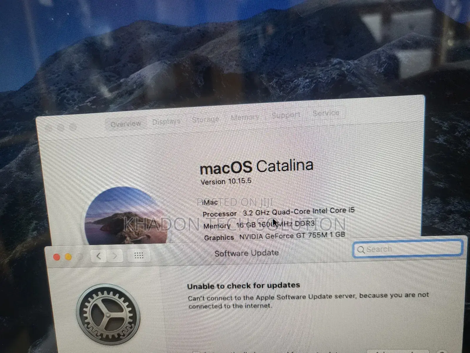 Desktop Computer Apple iMac 16GB Intel Core I5 HDD 1T
