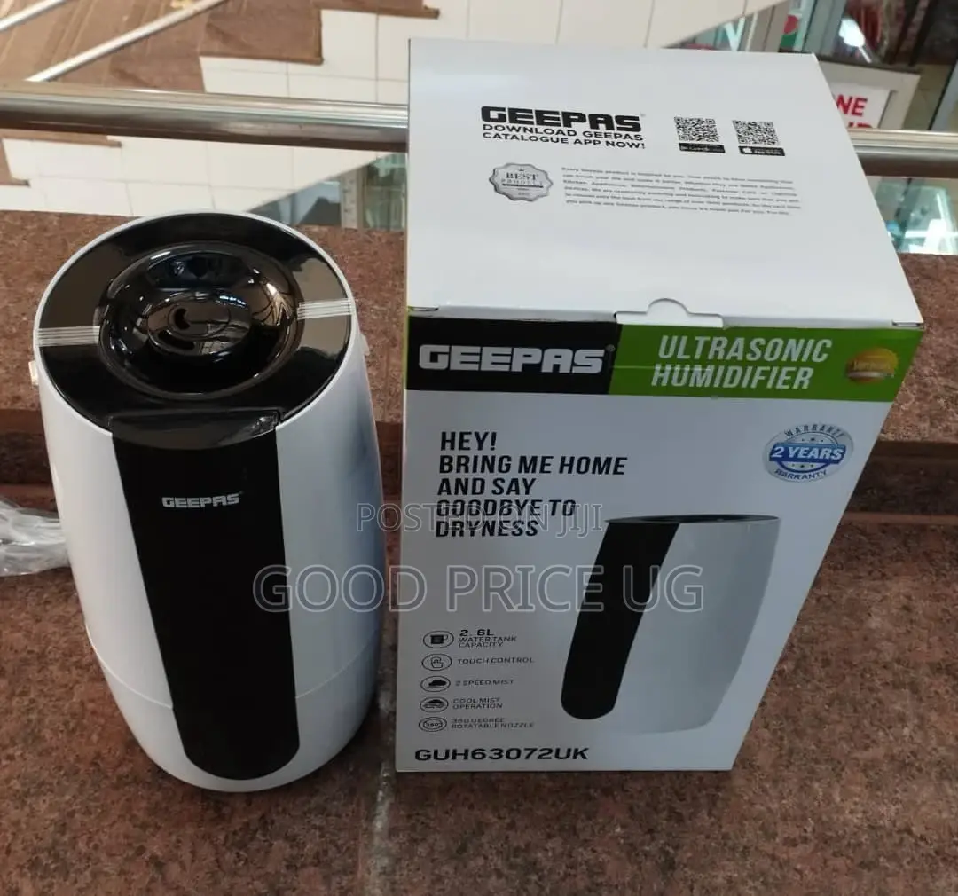 Geepas Cool Mist Ultrasonic Humidifier