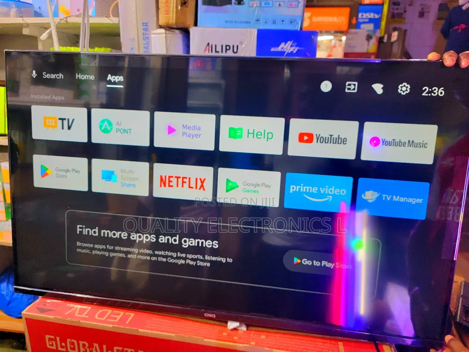 Chiq 43 Inches Smart Android Tv