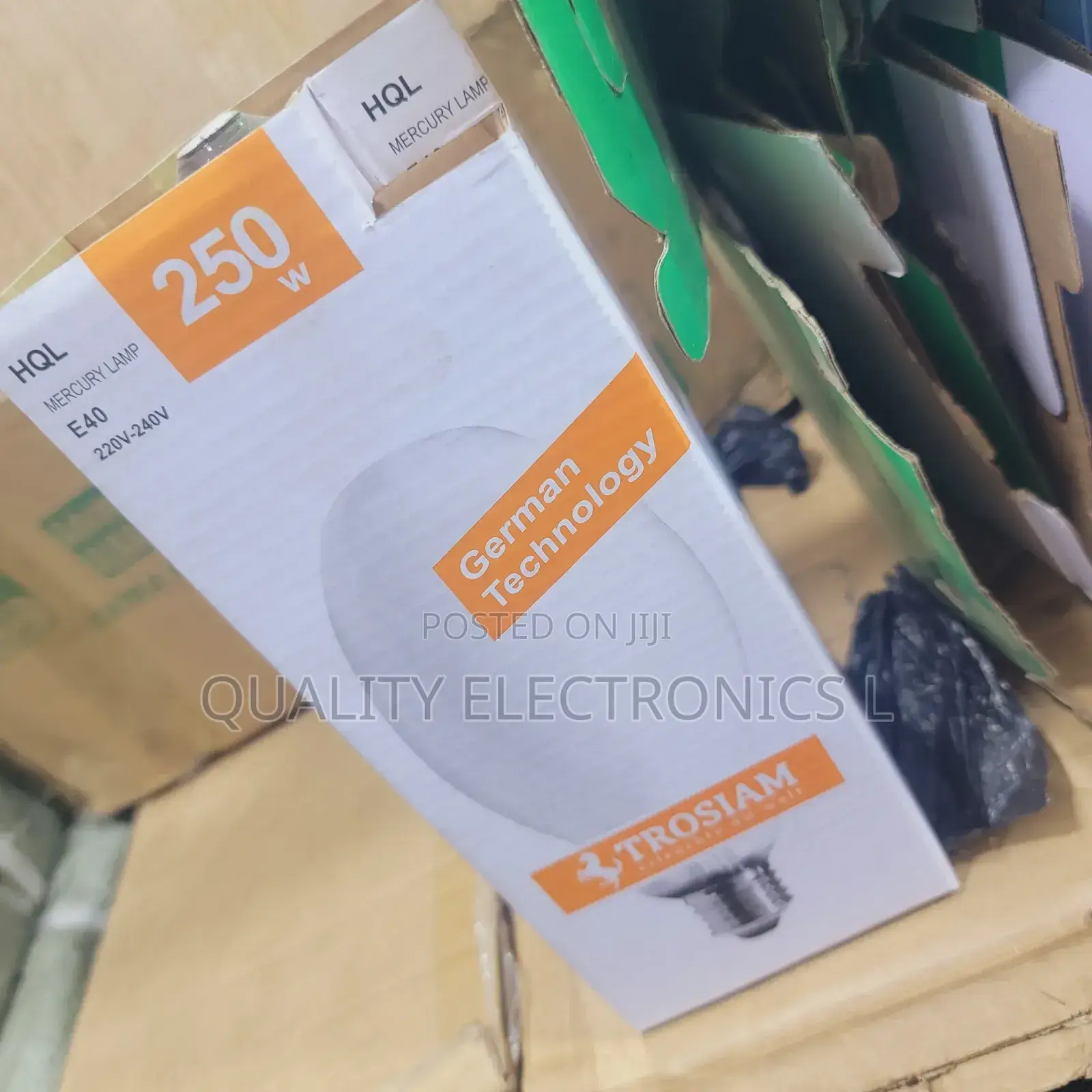 Trosium 250 Watts Mercury Bulbs (Grasshoppers)