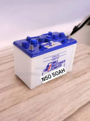 N50/50ah Nile Acid Car Battery