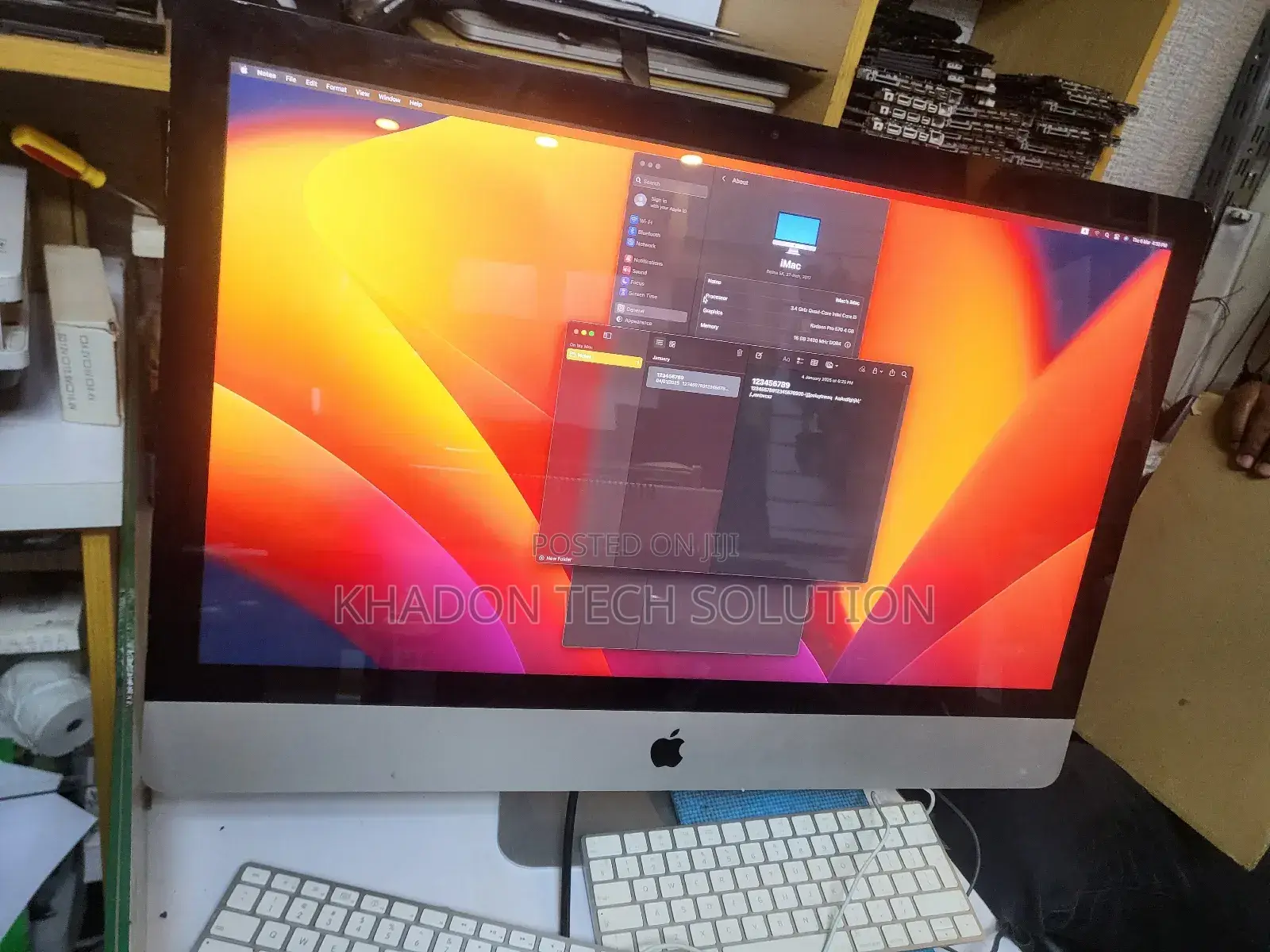 Desktop Computer Apple iMac 16GB Intel Core I5 SSD 1T