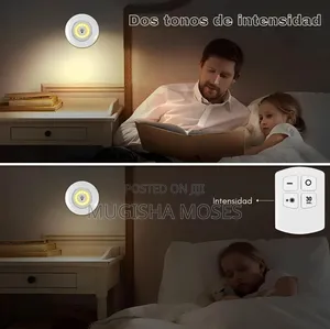 Led Light With Remote Control Set of 3.