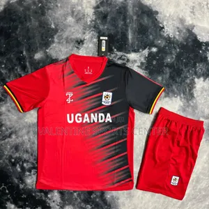 Red Colour Uganda Crane