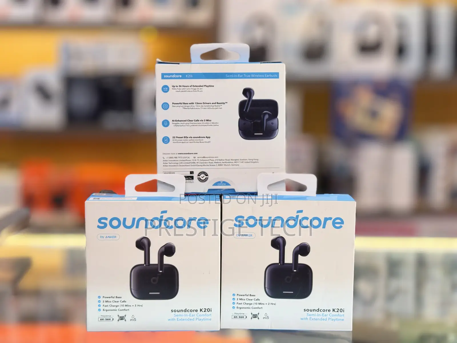 Anker Soundcore K20i Semi in Ear Bluetooth Earbuds
