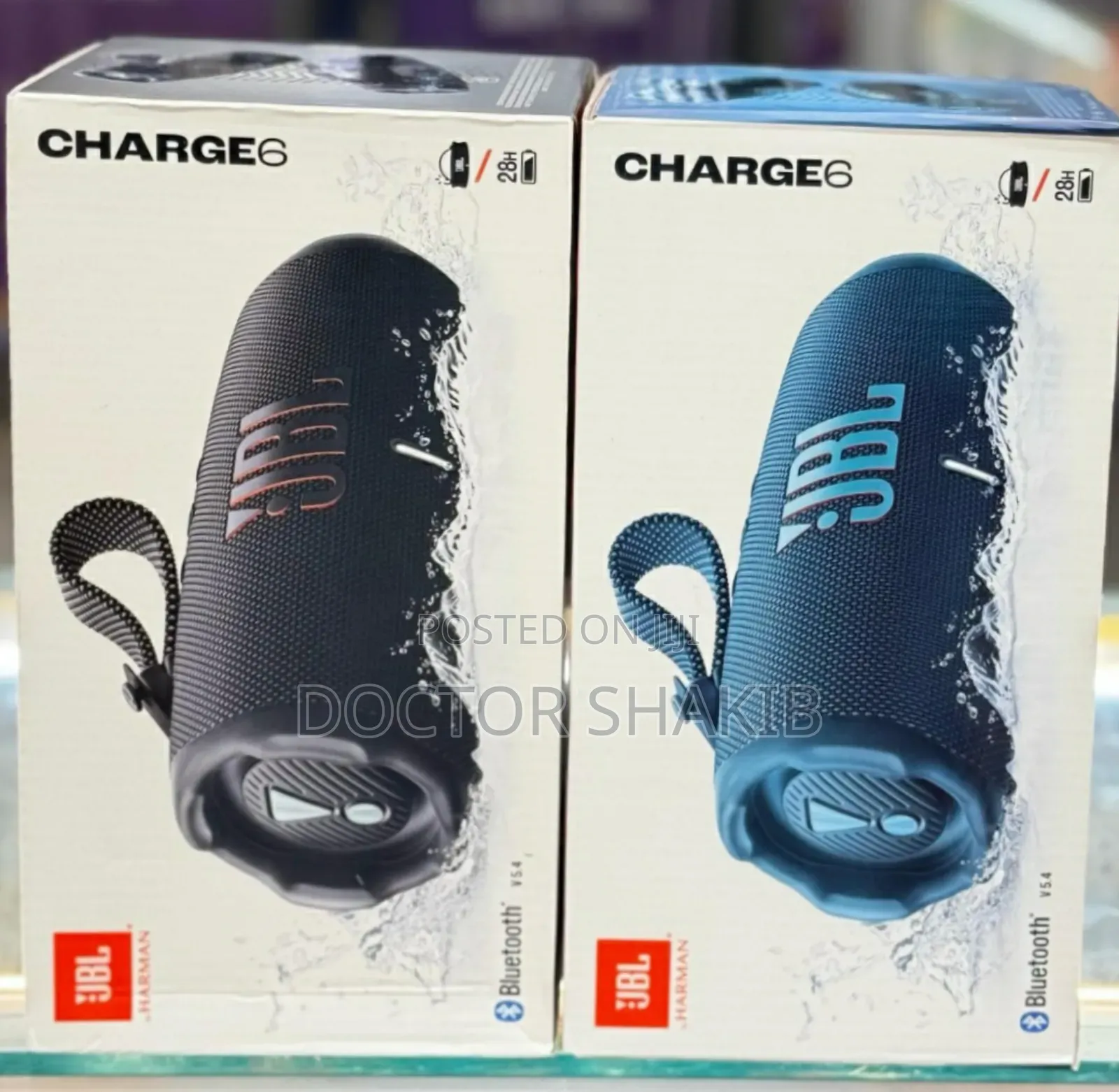 New JBL Charge 6 Portable Bluetooth Speakers