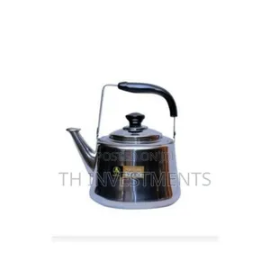 Heavy Duty Non-Electric Whistling Kettle-Silver 