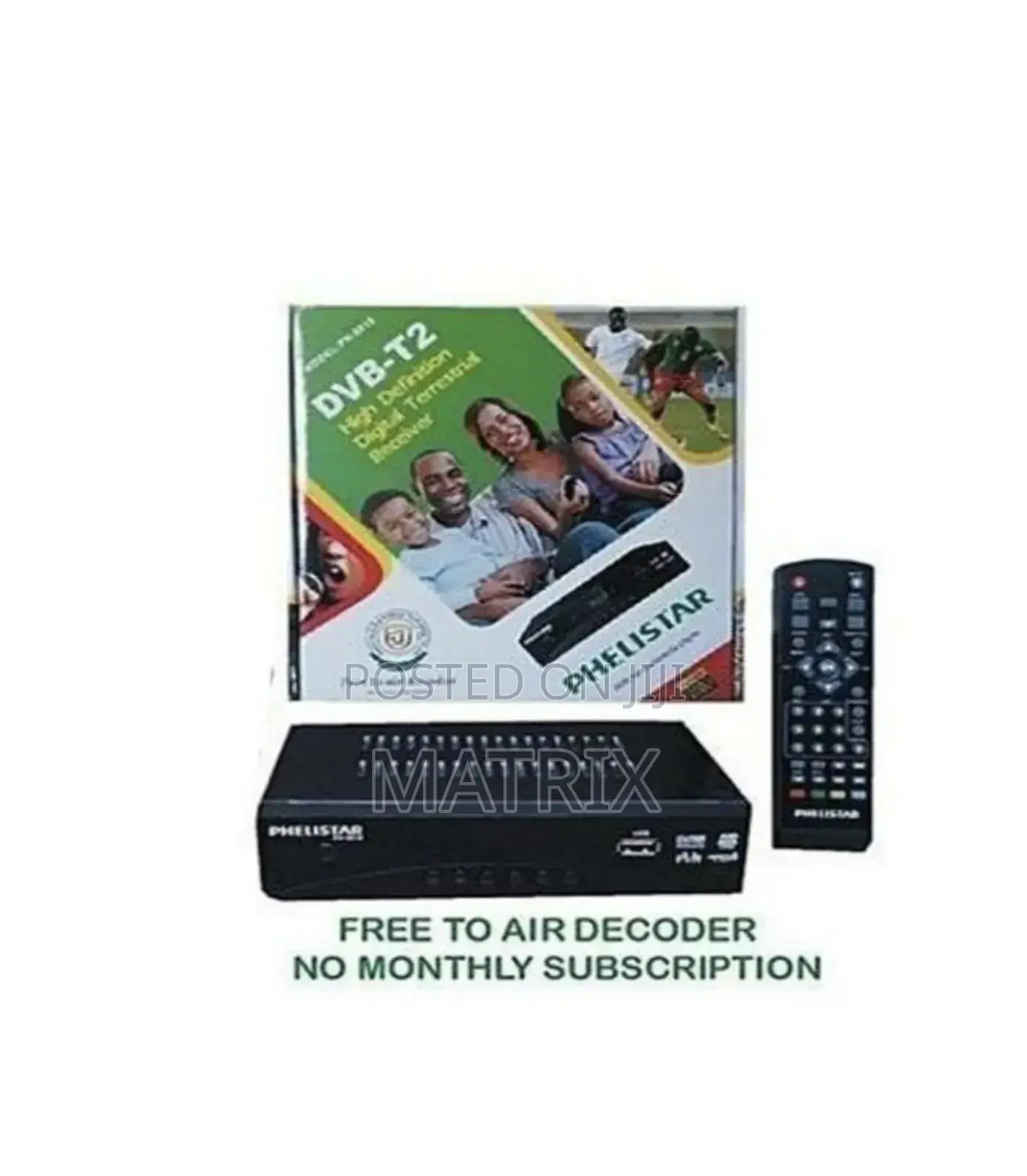 Phelister Free To Air Decoder Dvb T2
