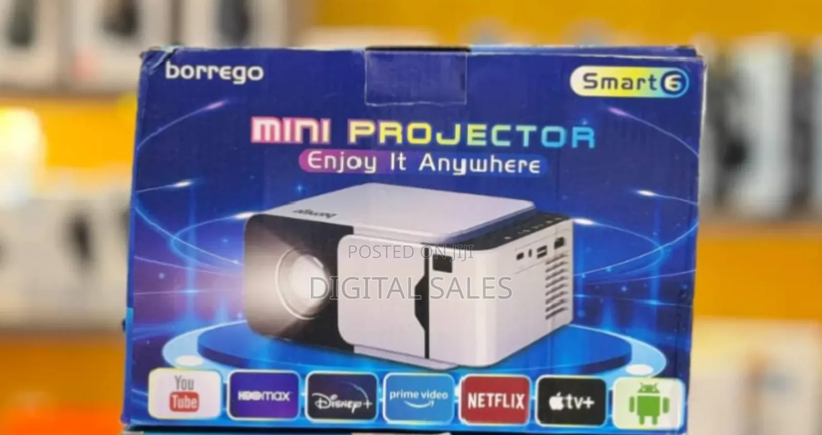 Borrego High Quality Mini Projector