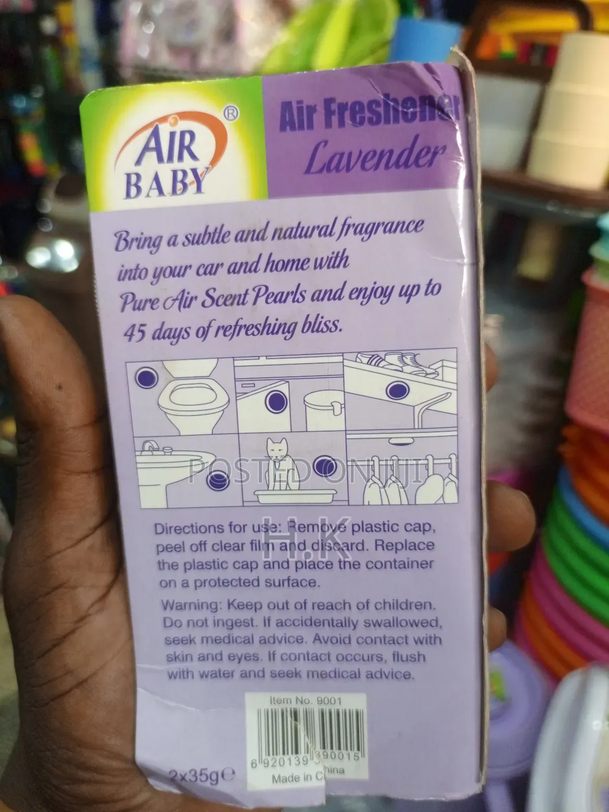 Air Baby Brand Car Air Freshener