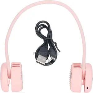 Portable, Wearable Neck Fan.