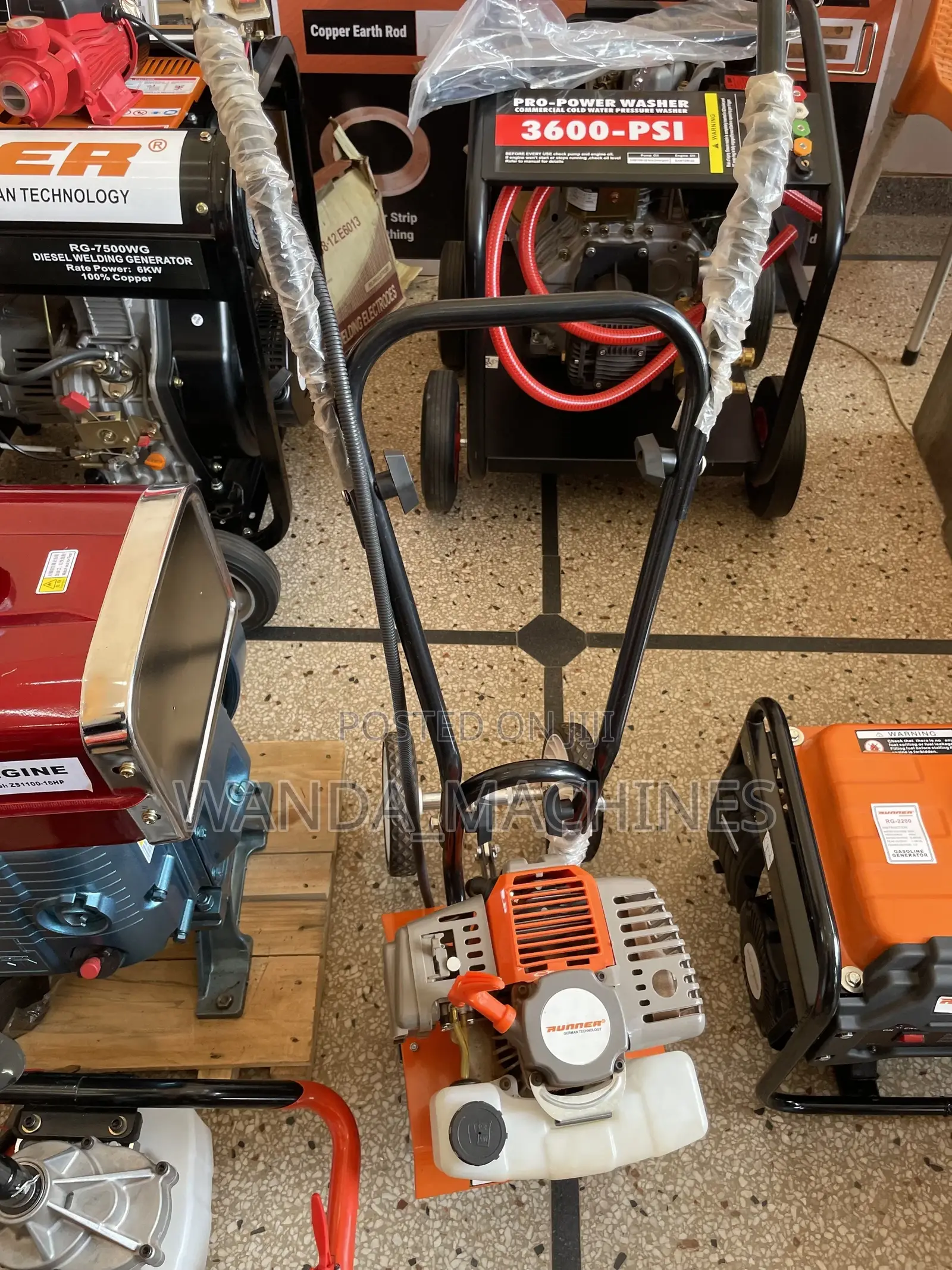2 Stroke Air Cooled Power Weeder