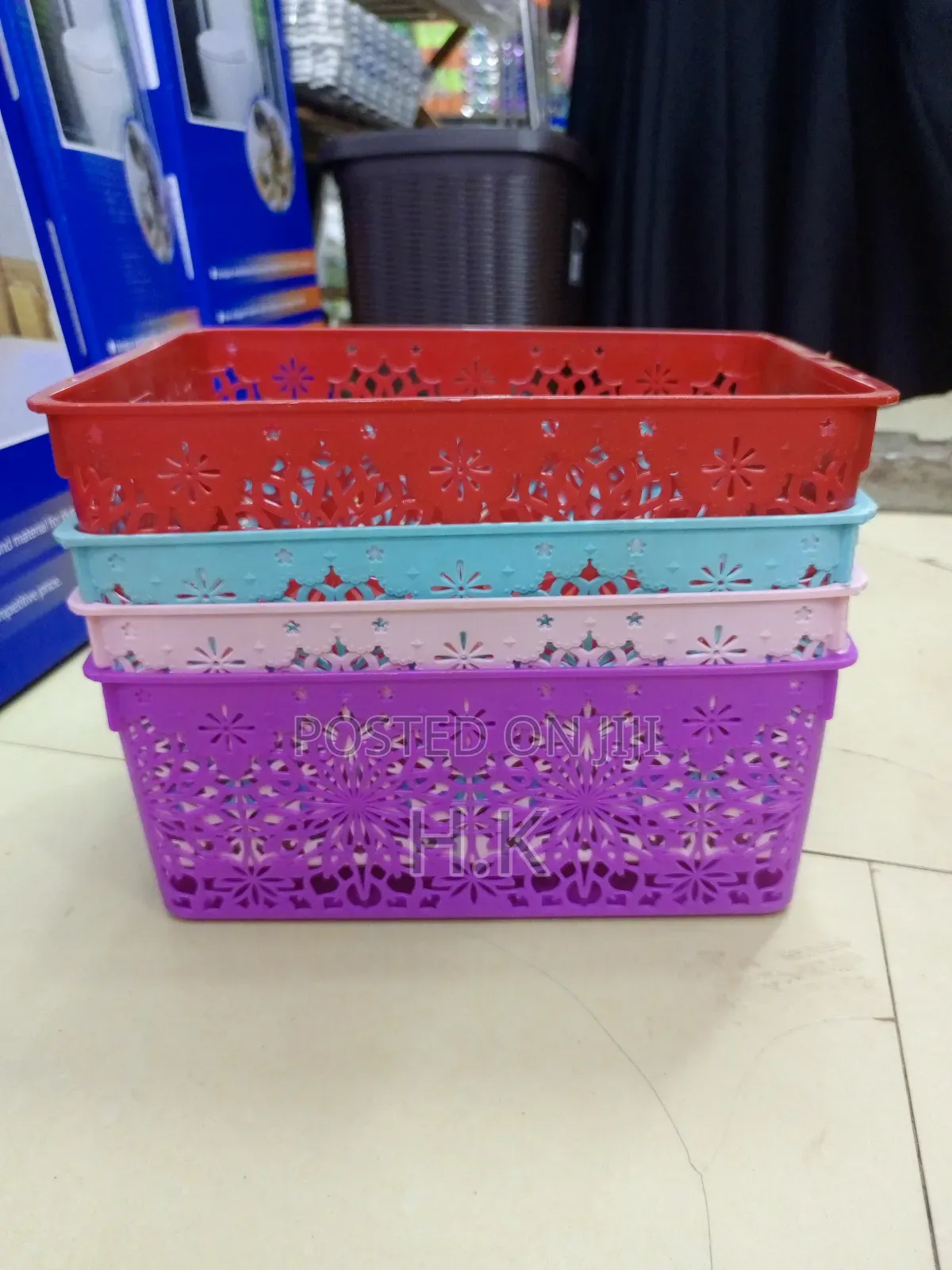 Multipurpose Plastic Storage Basket