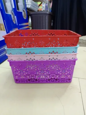 Multipurpose Plastic Storage Basket
