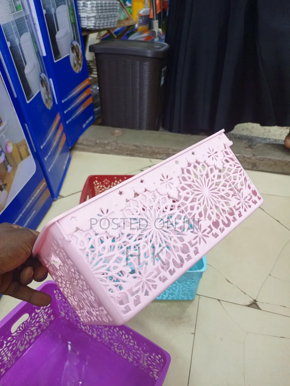 Multipurpose Plastic Storage Basket