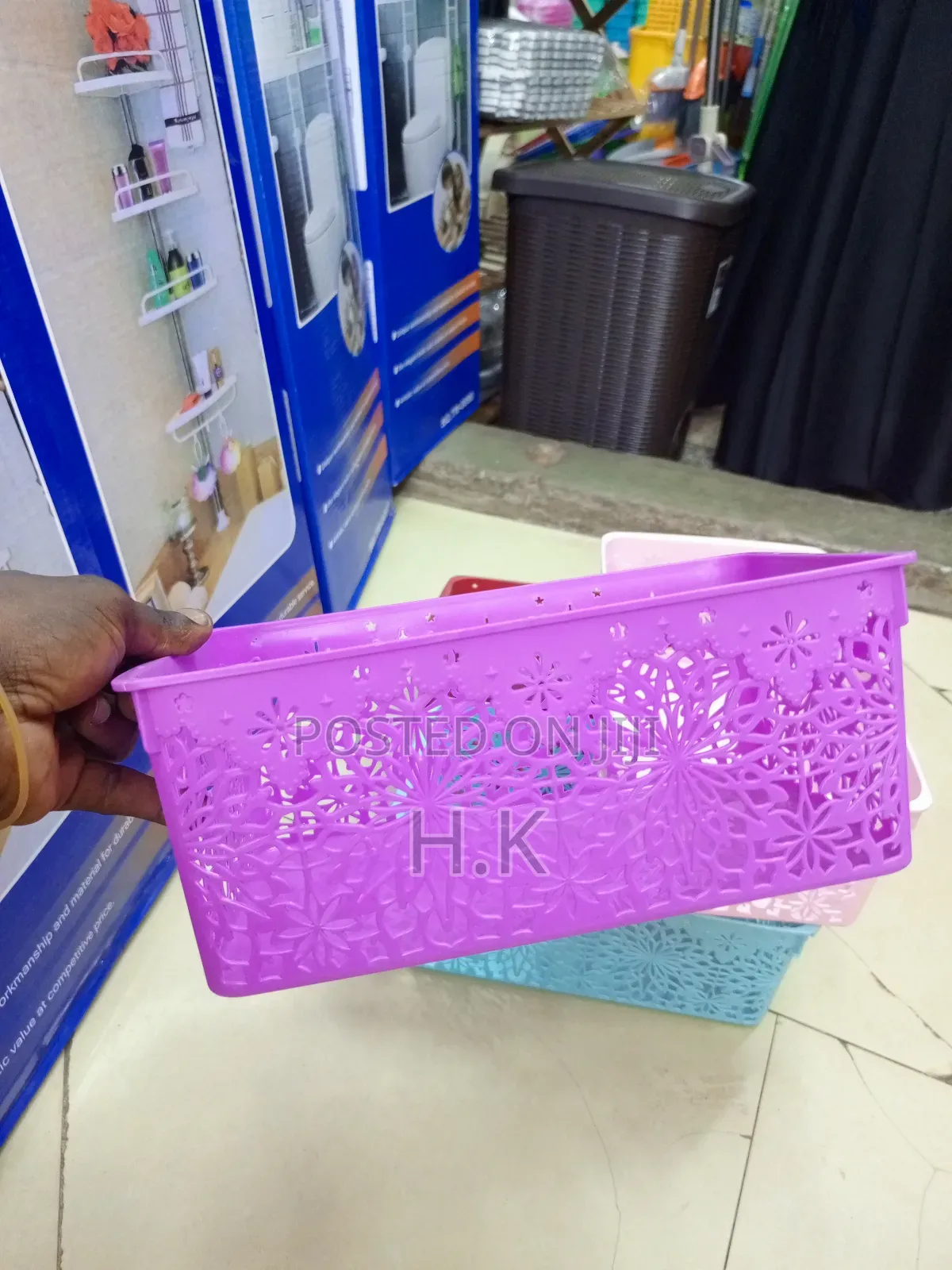 Multipurpose Plastic Storage Basket