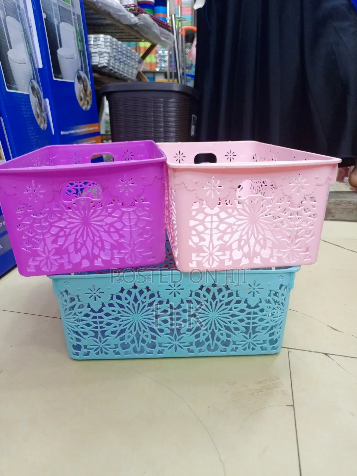 Multipurpose Plastic Storage Basket