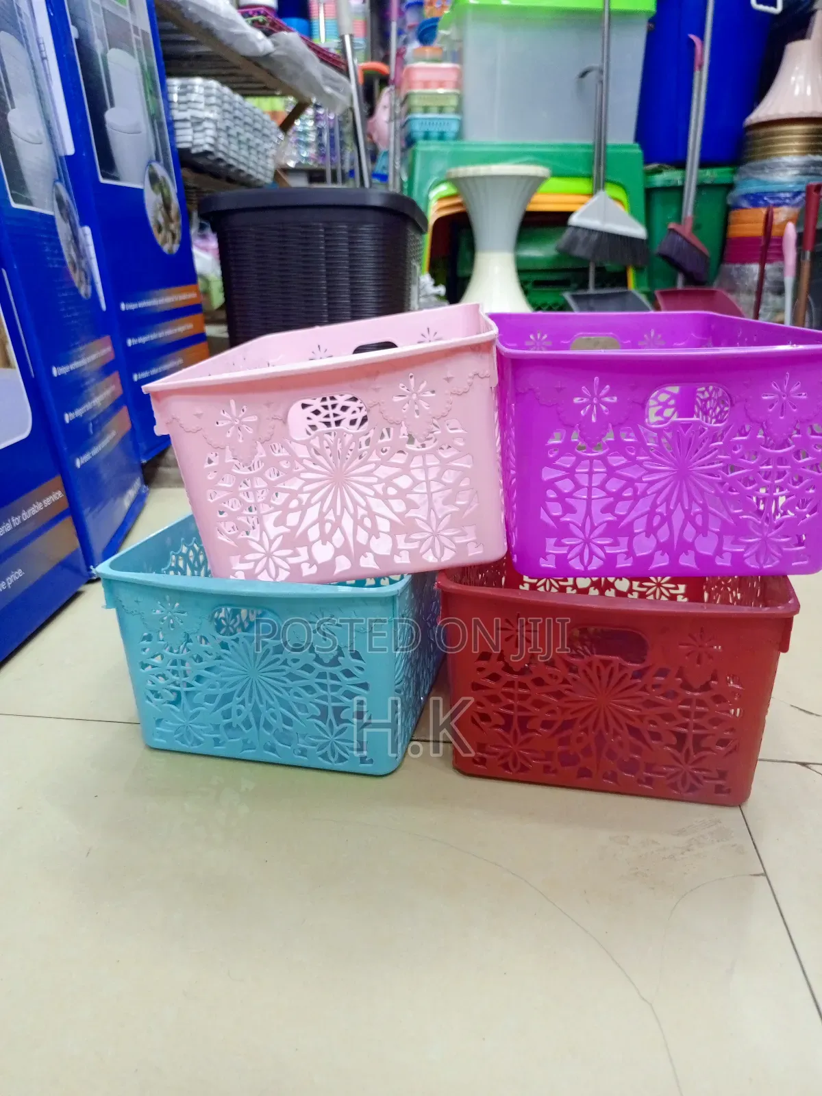 Multipurpose Plastic Storage Basket