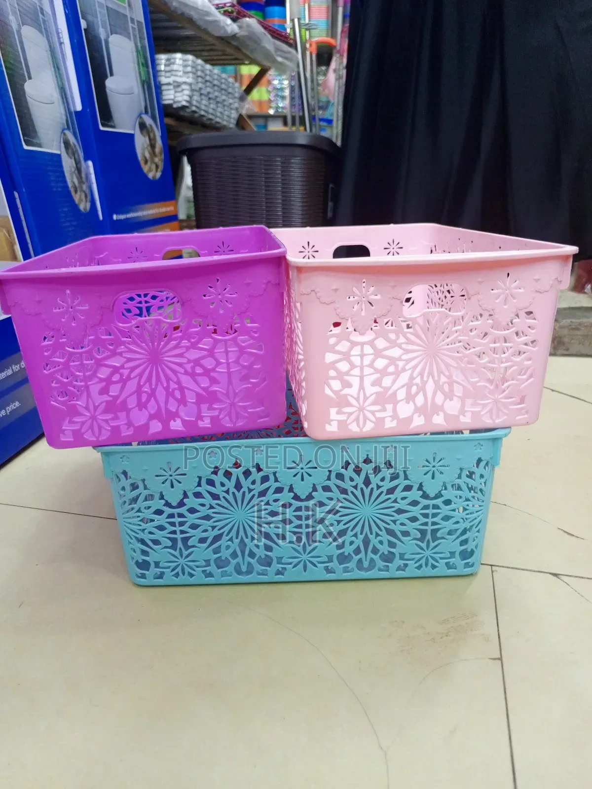Multipurpose Plastic Storage Basket