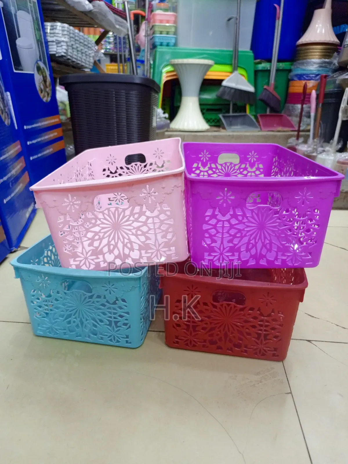 Multipurpose Plastic Storage Basket