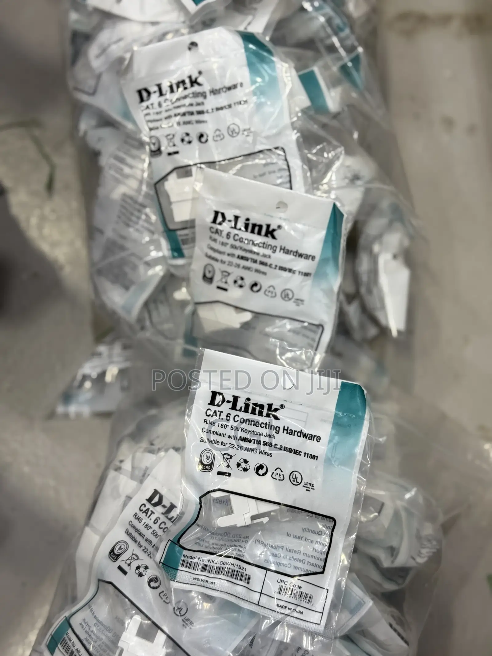 D-Link Rj45 Faceplate Modules Keystone Jack Modules