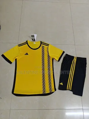 Yellow Colour Adidas Jersey