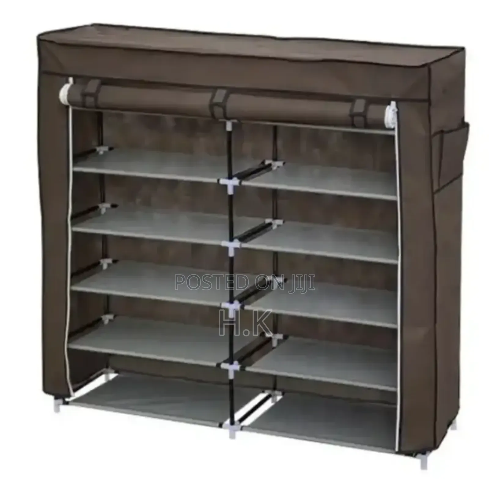 Double Dustproof and Dampproof Shoe Rack
