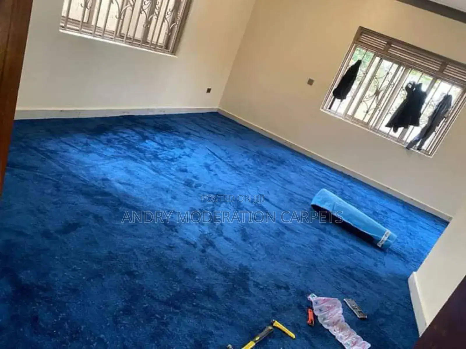 Blue Galaxy Soft Carpets