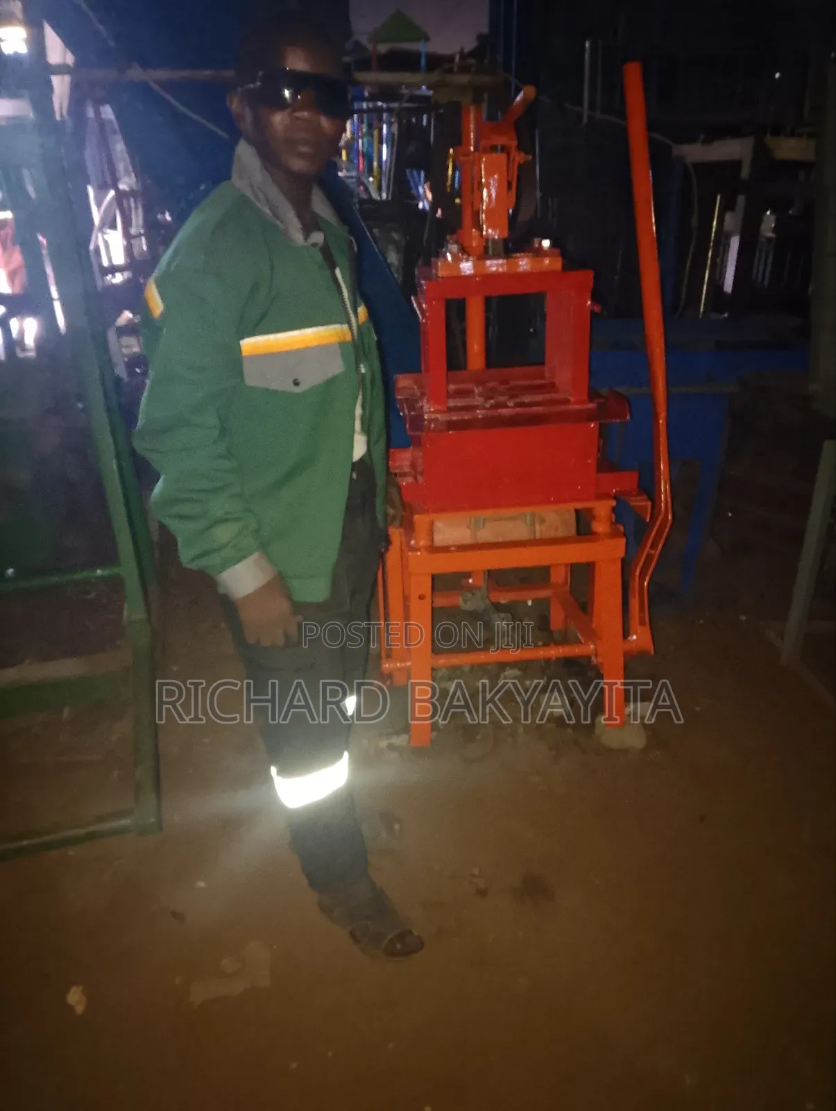 Electric Two Brick Making Machine