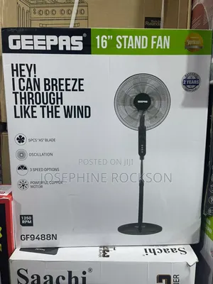 Geepas Very Strong and Durable Stand Fan