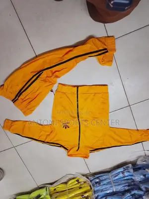 Yellow Track Suit Adidas